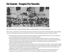 Tablet Screenshot of holocaustbcc.org